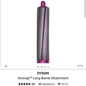 Dyson Attachment - Long Barrels